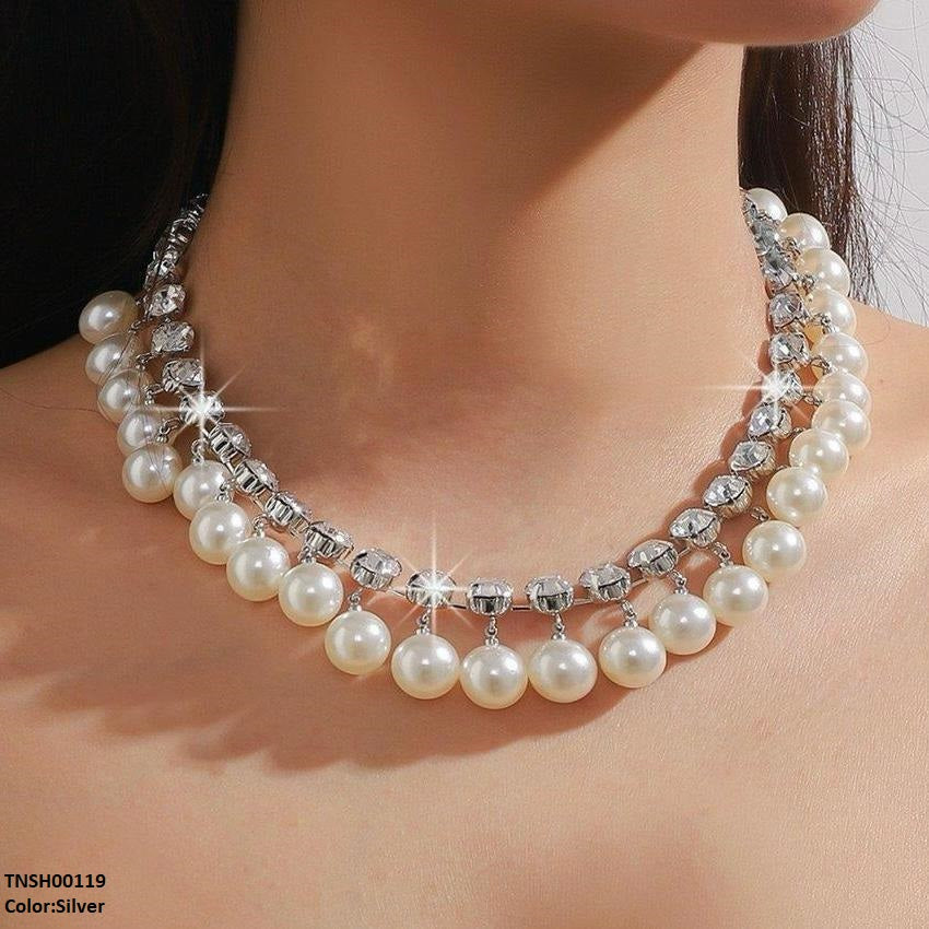 Pearl Beads  Necklace