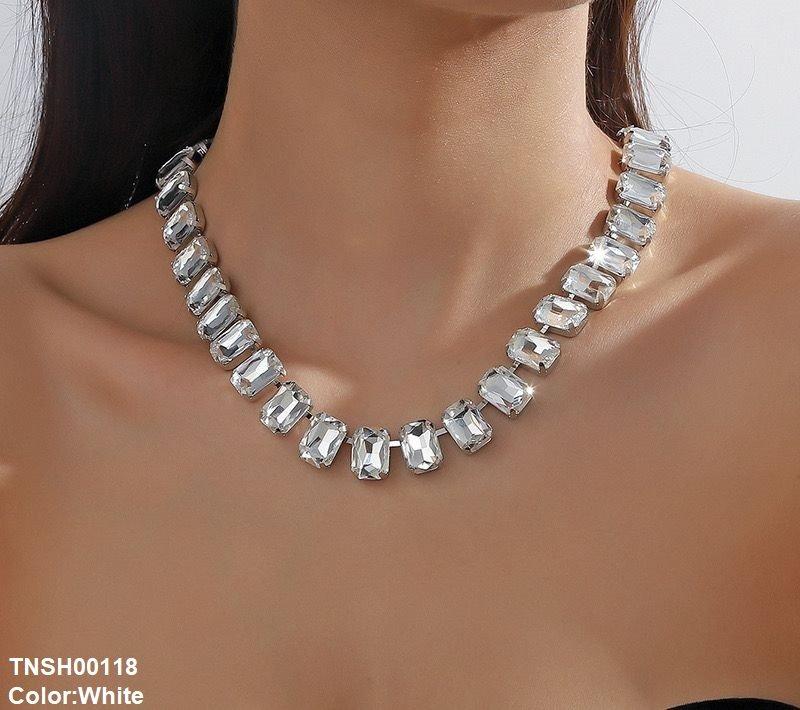 Rectangle Link Necklace