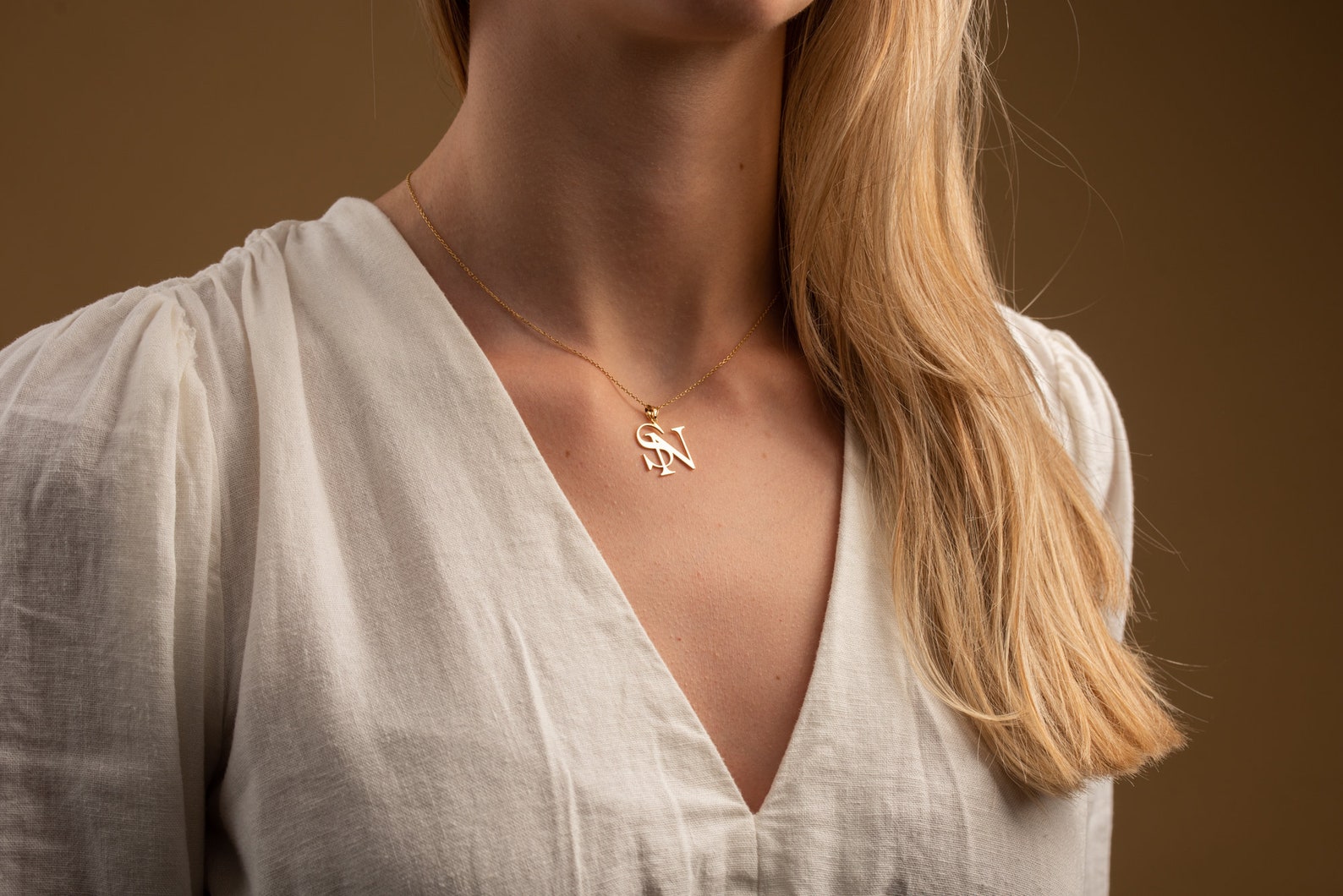 Initial Alphabet Necklace