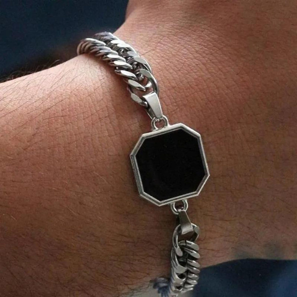 Custom Image Onyx Nekclace / Bracelet