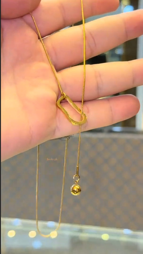 New Golden-Pearl Necklace